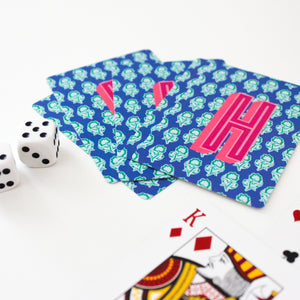 Maya Monogrammed Playing Cards