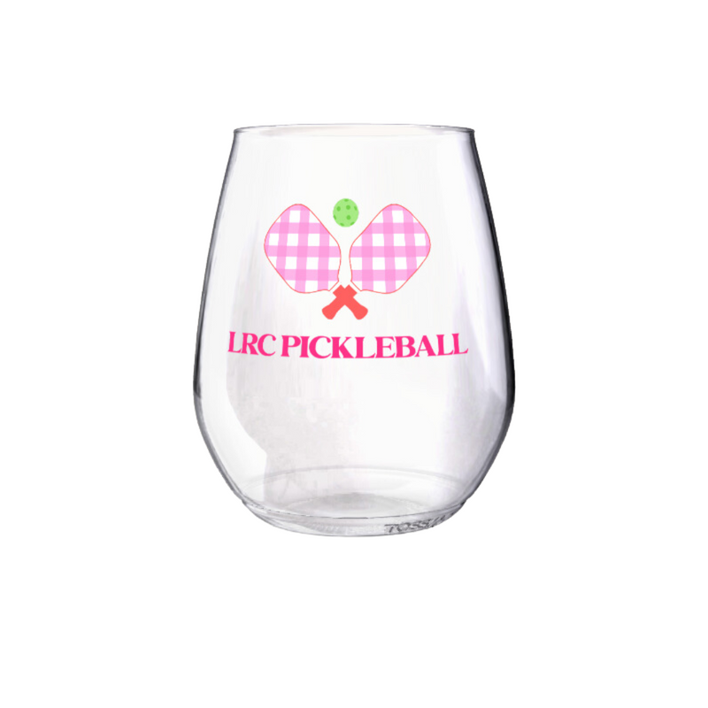 Shatterproof Wine Glass Set - Custom Pickleball