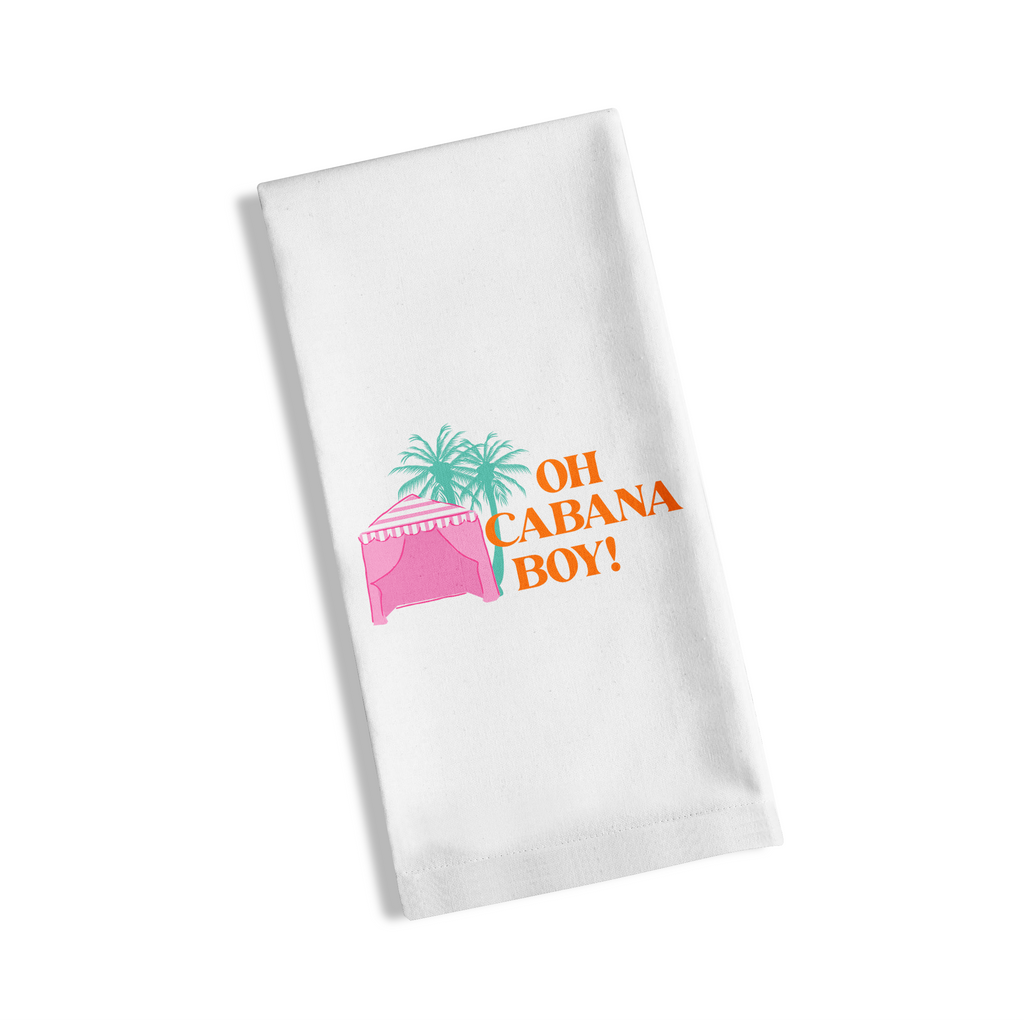 Tea Towel - Oh Cabana Boy! - New!
