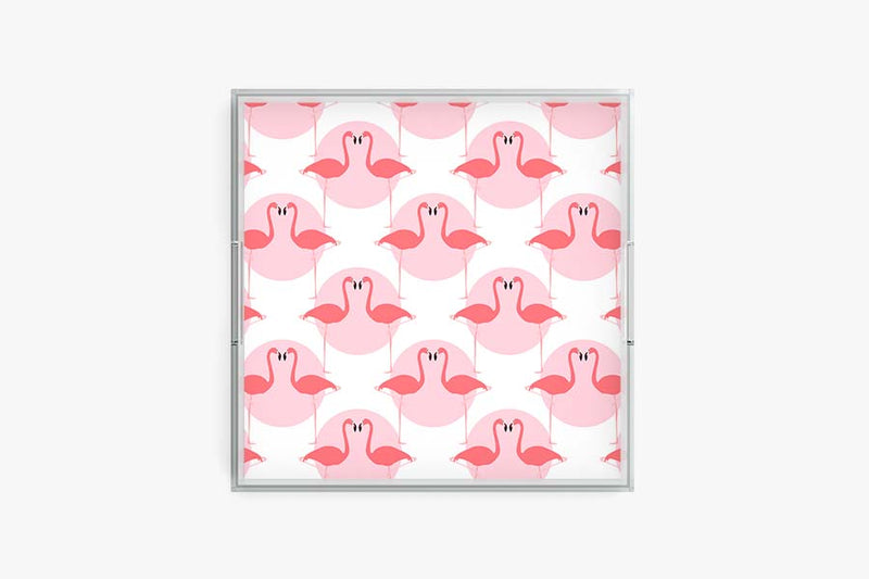 Flamingo Acrylic Tray