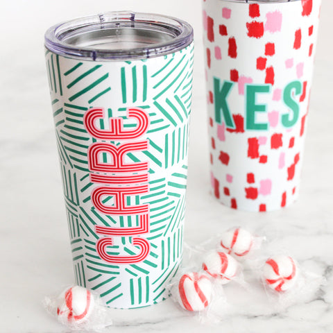 Holiday Drink Tumblers