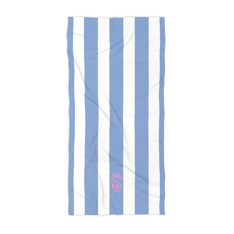 Bold Stripe Beach Towel - Blue