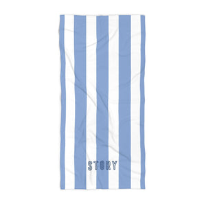 Bold Stripe Beach Towel - Blue