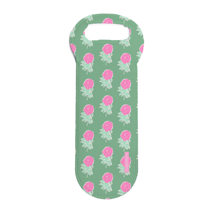 Patterned Wine Bag