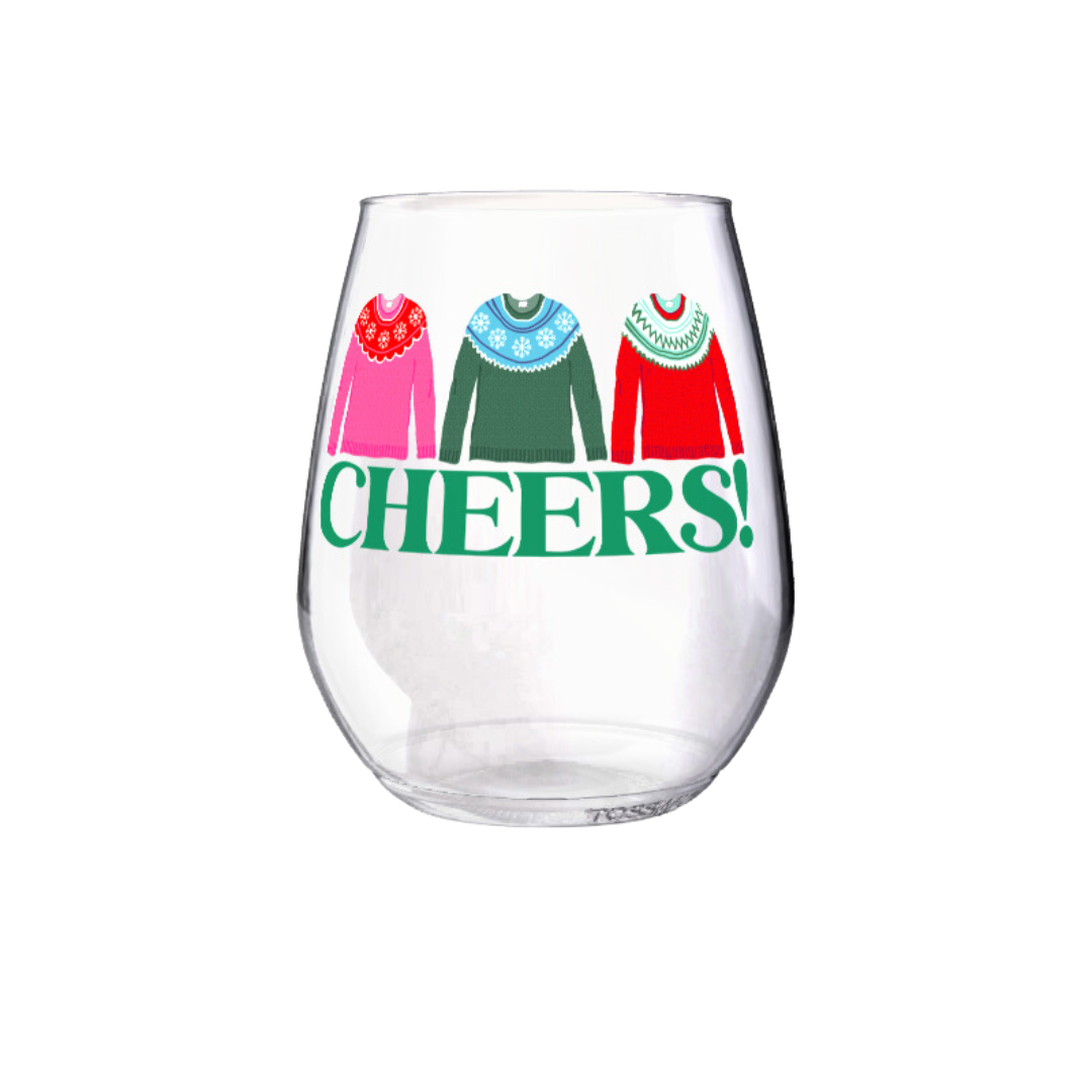 Shatterproof Wine Glass Set - Sweaters