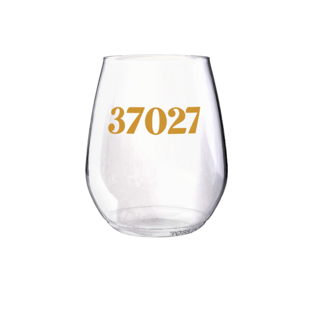 Shatterproof Wine Glass Set - Custom Zip Code