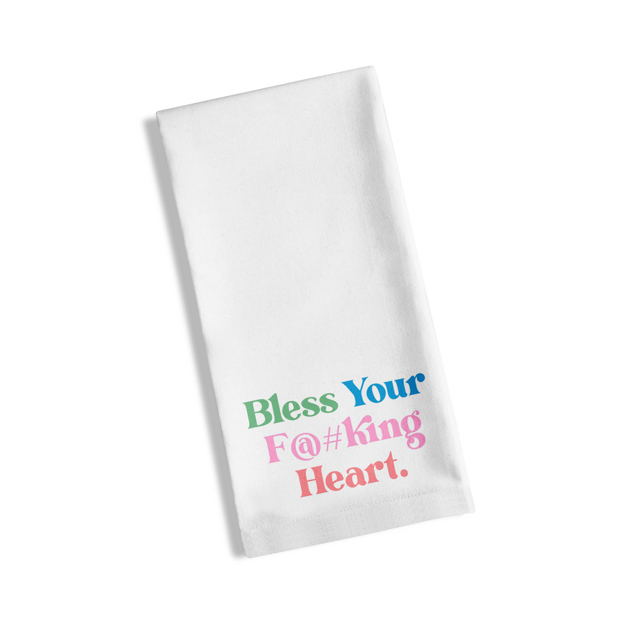 Hostess Towel - Bless Your F#@king Heart