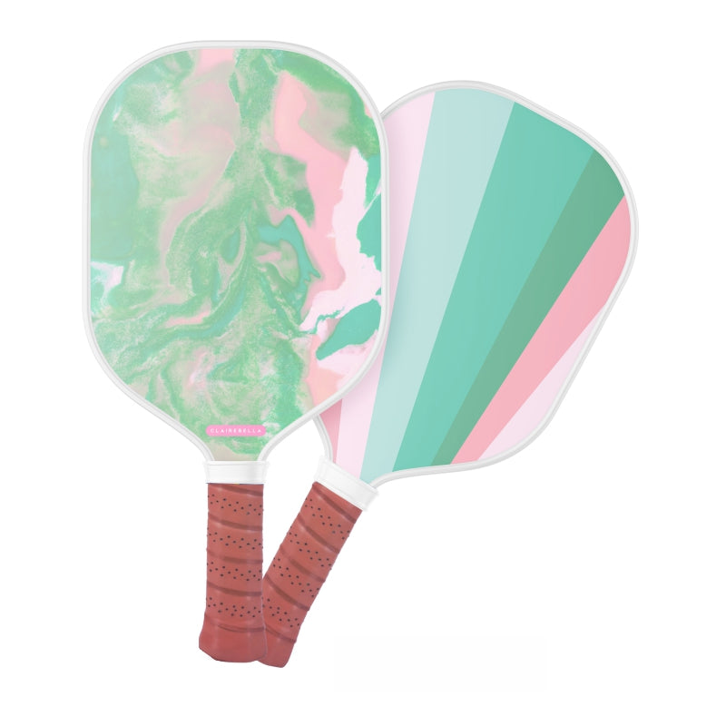Pickleball Paddle - Marble Green - NEW Style!