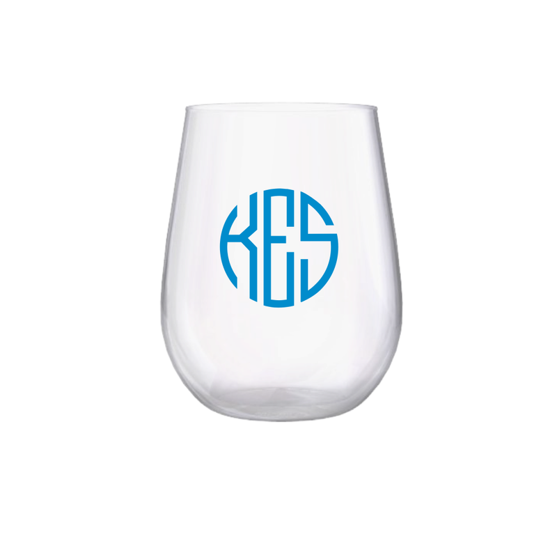Shatterproof Wine Glass Set - Monogrammed