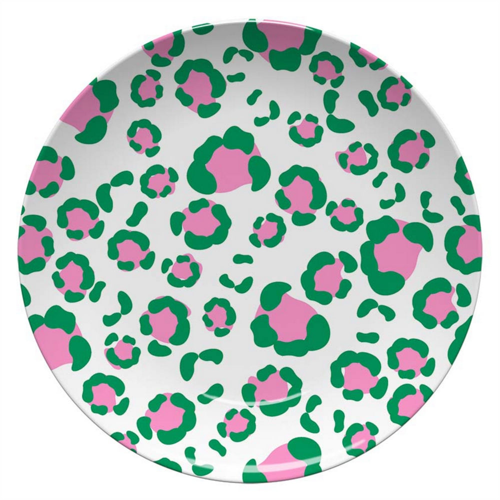 Spots Green Pink