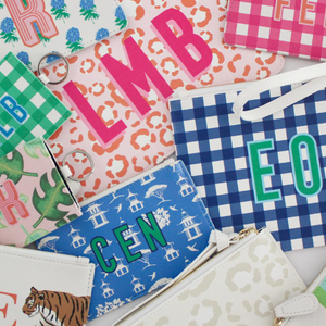 Toile Wristlet