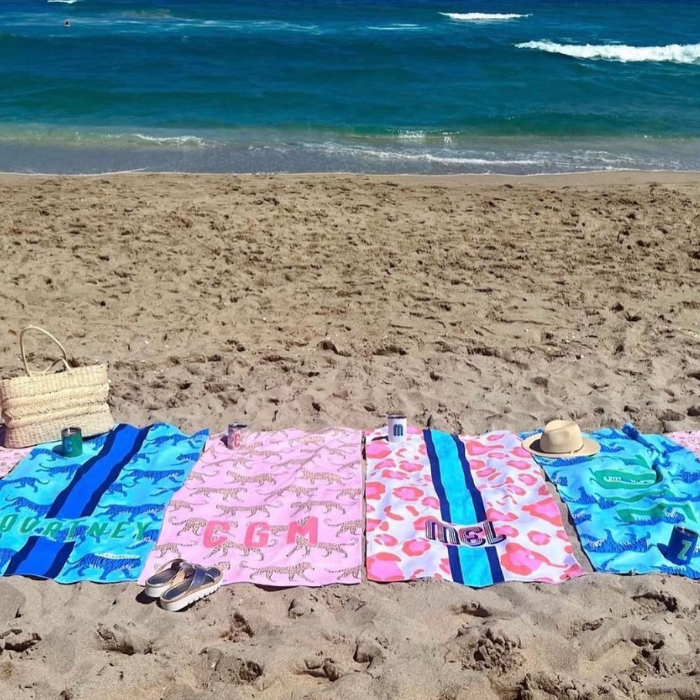 Cabana Stripe Beach Towel for Beachgoers with Style