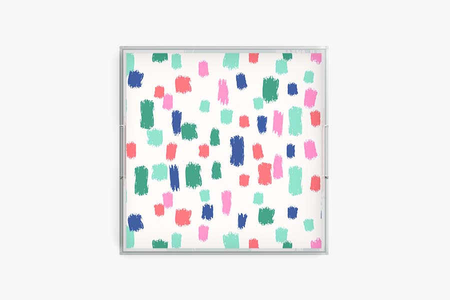 Confetti Acrylic Tray