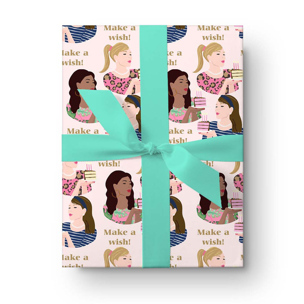 Gift Wrap - Birthday Girls