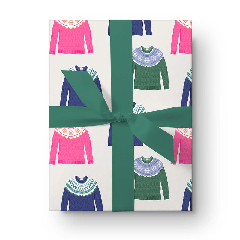 Gift Wrap - Fair Isle Sweater