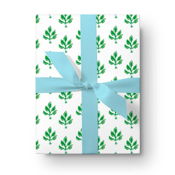 Christmas Floral  Gift Wrap - 3 Sheets – Brengare Studio