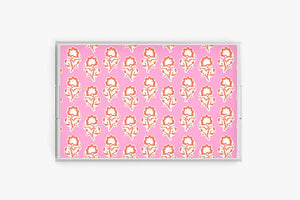 Maya Pink Acrylic Tray