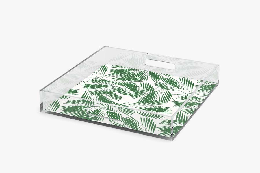 Palm Acrylic Tray