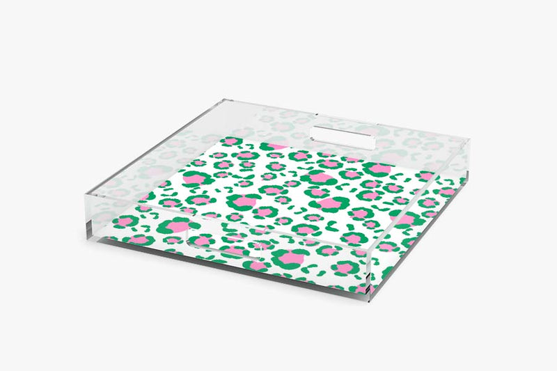 Leopard Spots Acrylic Tray