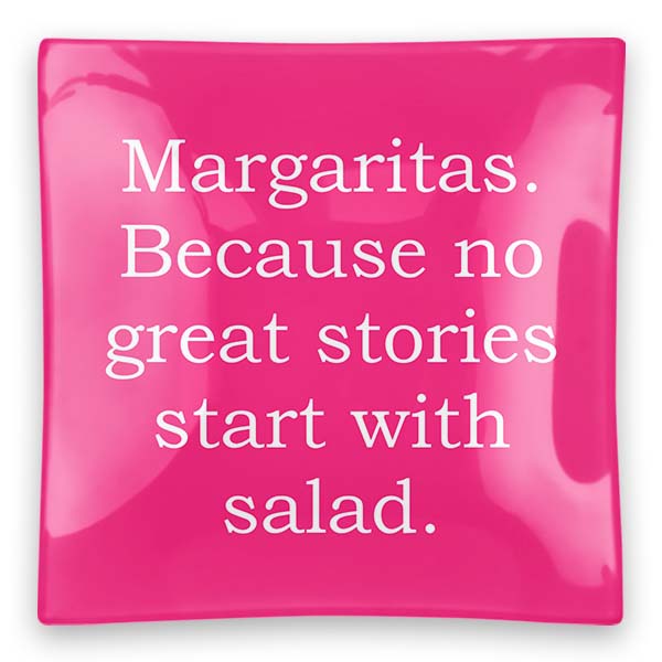 Margaritas Glass Tray