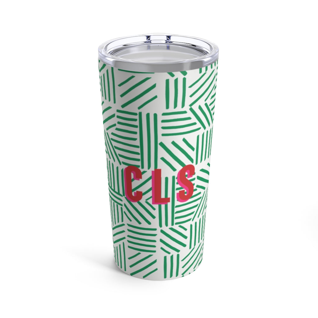 Mod About You Stripes Holiday Tumbler