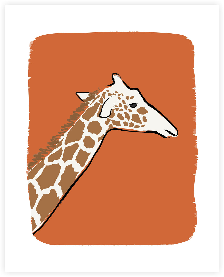 Giraffe ll Art Print