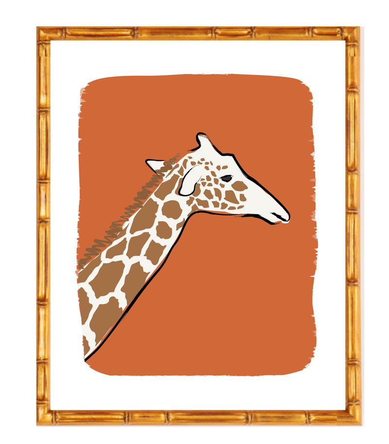 Giraffe ll Art Print