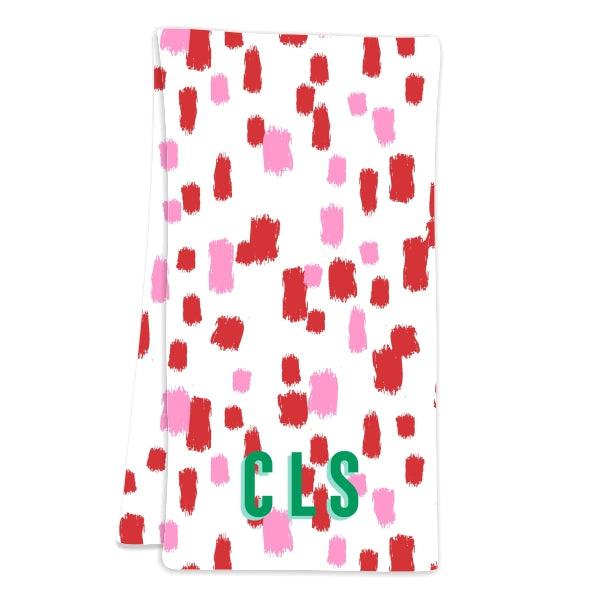Come On Get Happy! Confetti Holiday Hostess Towel