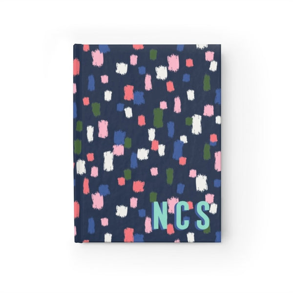 Come On Get Happy! Confetti Navy Journal