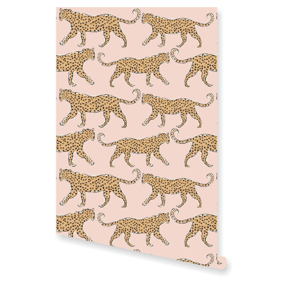 Pink Leopard Print Pattern Wallpaper  Preppy Aesthetic Wallpaper by  Aesthetic Decor by SB Designs  Society6