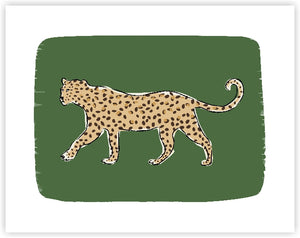Leopard on the Prowl Art Print