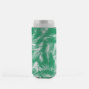 Palm Slim Can Cooler