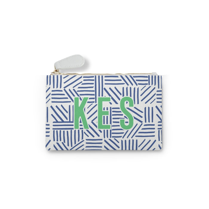 Mod Stripes Blue Mini