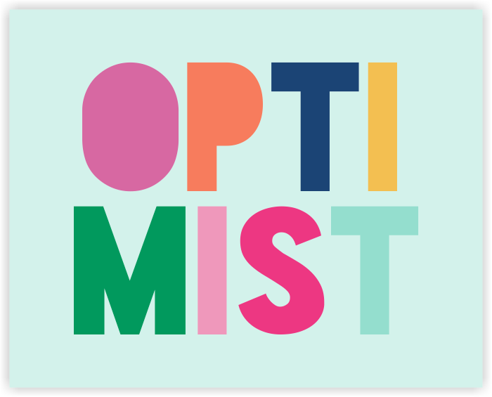 Optimist Art Print (8"x10")