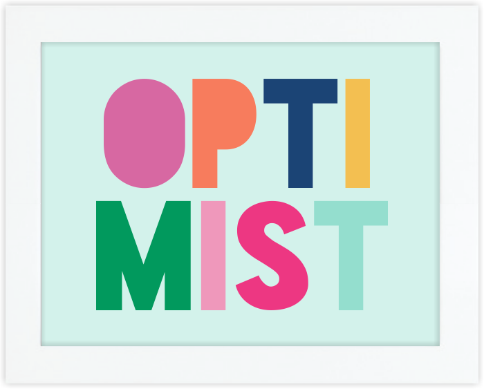 Optimist Art Print (8"x10")
