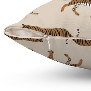 Tiger Indoor/Outdoor Pillow - Square