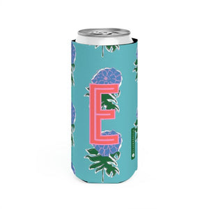 Kyra Single Initial Slim Can Cooler